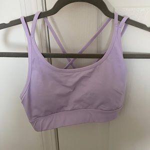 Lavender sports bra